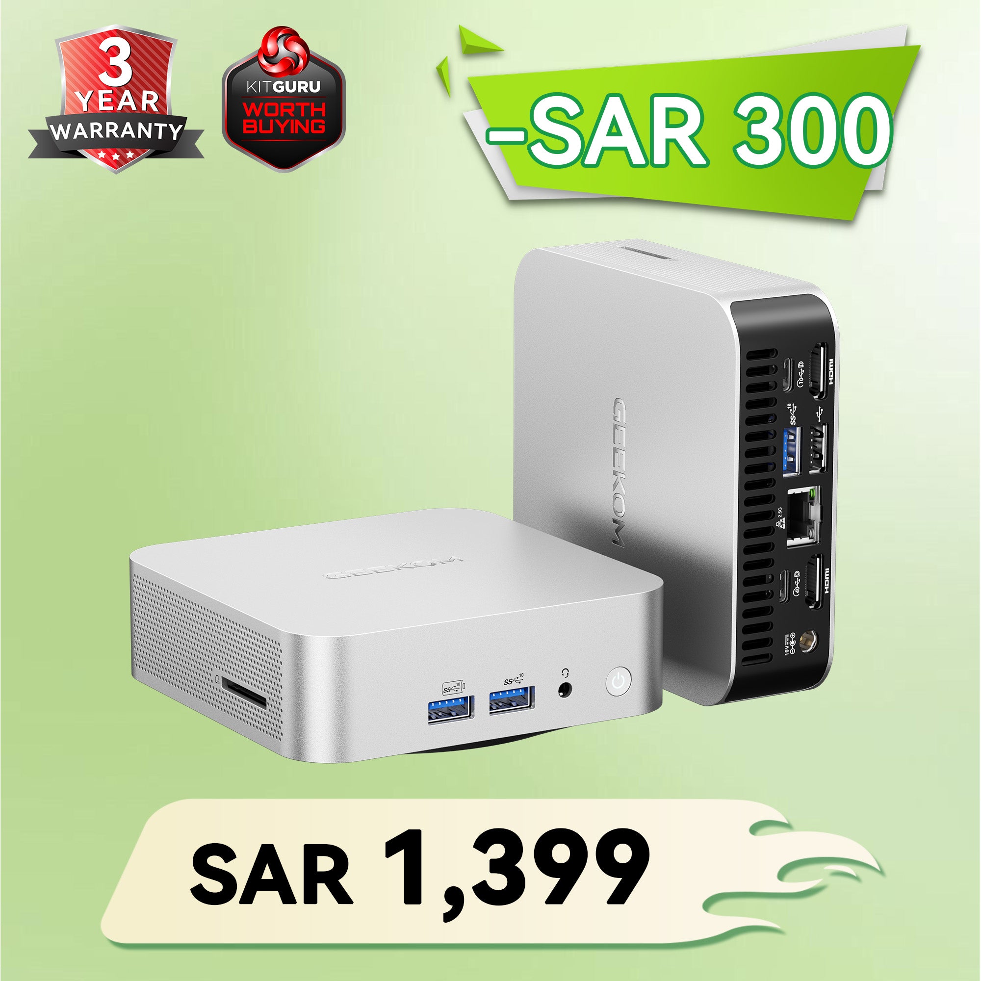 GEEKOM A6 Mini PC AMD Ryzen™ 7 6800H – GEEKOM السعودية - حاسوب